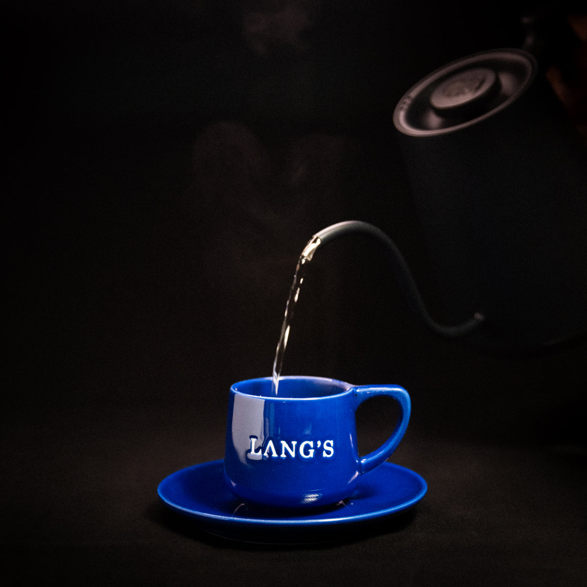Royal Blue Cappuccino Cup