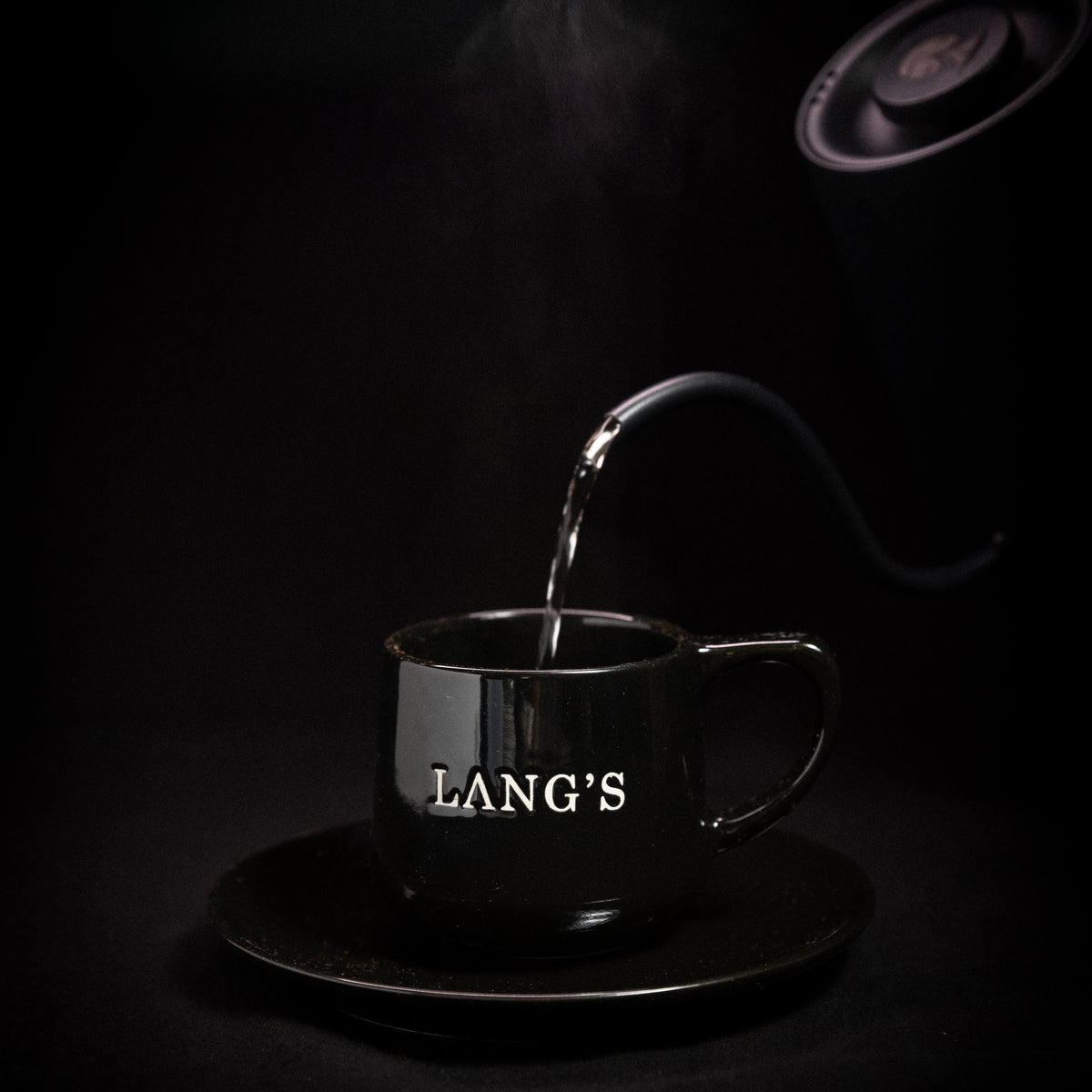 Presale: Midnight Black Coffee Cup – Lang's Coffee
