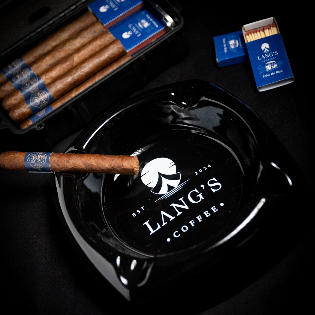lang lang tobacco Presale: Lang's Coffee Cigar Ashtray