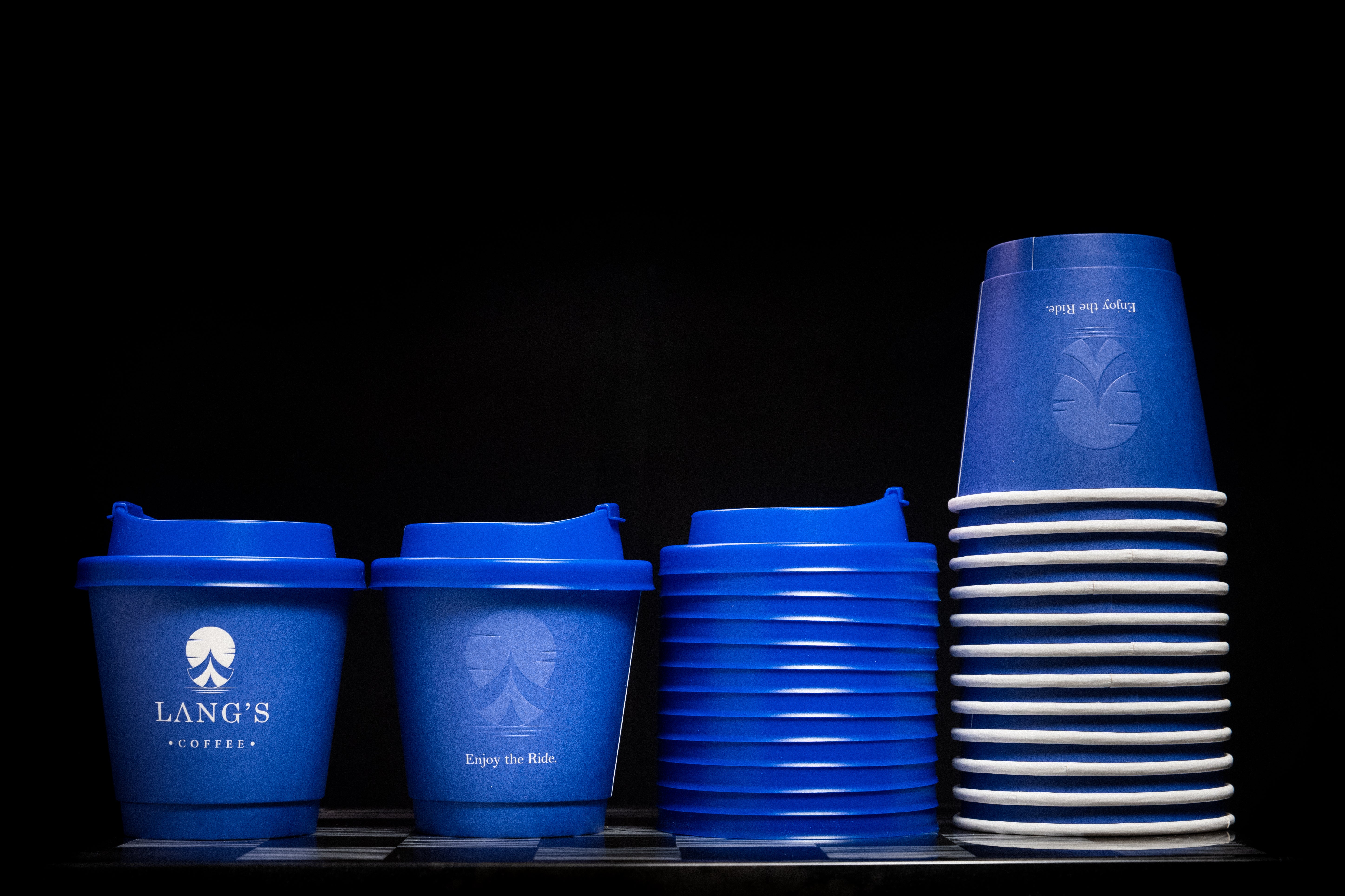Presale: Blue Disposable Coffee Cup