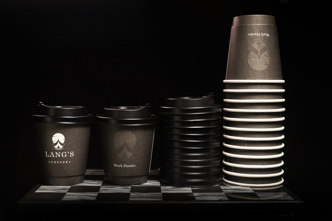 Presale: Black Disposable Coffee Cups